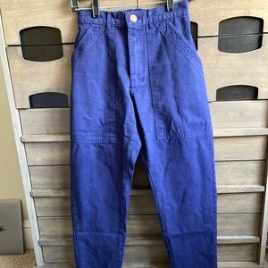 Big Bud Press Navy Blue Pencil Pants XS